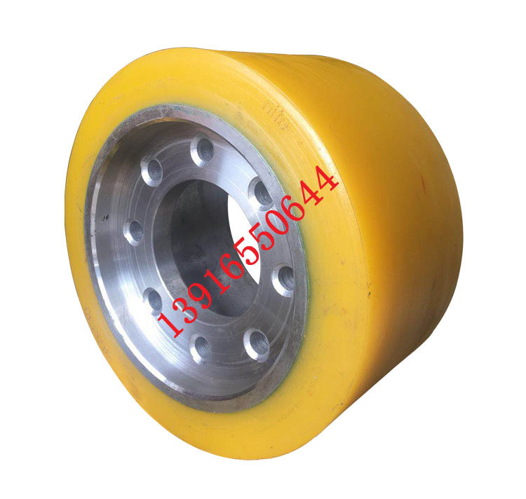 Electric Pile High Machine Wheels 5 ton Large Tonnage Full Electric Power Tray Carrying car driving wheels 260 * 150 Active wheels