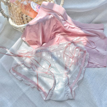 Lovers briefs Men and women Friends Gifts No Mark Ice Silk Comfort Web Yarn Gentle Sexy Lace Summer Thin Spring Summer Season