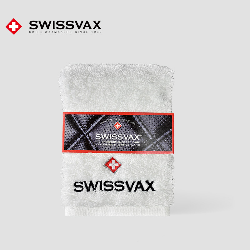 Swix All-Cotton White Detail Towel for Car Interior, Car Wash, Leather Cleaning, Absorbent Car Wiping Cloth