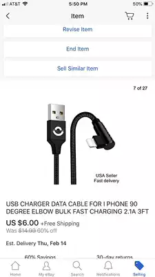 Fruit powder self-retention high strength charging cable support 2 3A Pingguo equipment lightning data cable elbow