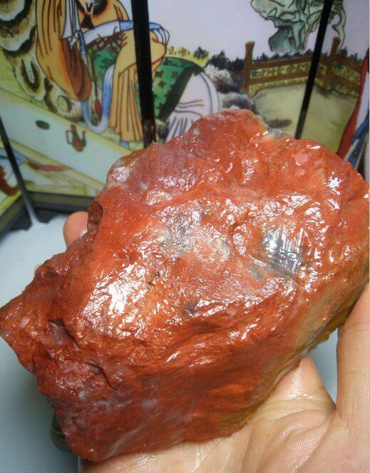 Shoushan Stone Shoushan Pretty Furong Stone 530g