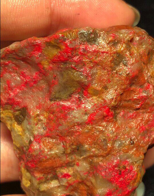 Changhua blood stone stone raw blood stone wool 71 grams