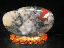 Chicken Blood Jade Raw Stone Ornaments Full Jade Chemical Chicken Blood Jade Raw Stone Ornaments Chicken Blood Jade Raw Stones Weight 35 Jin