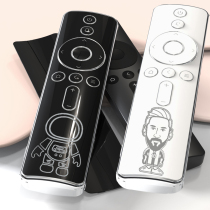 Suitable for Xiaomi remote control protective cover TV original Redmi all-inclusive transparent soft shell cute protective cover dust cover