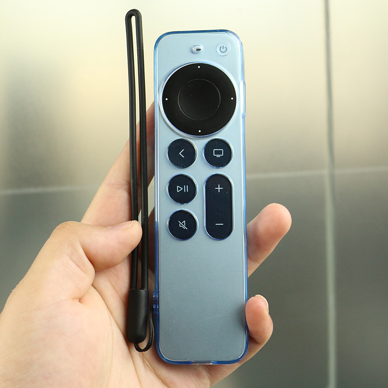 Suitable for Apple Tv Remote Control Case Tv6 Apple Remote Control Protective Case 2022 Model Tv7 4K Dust Cover Soft Shell Bag