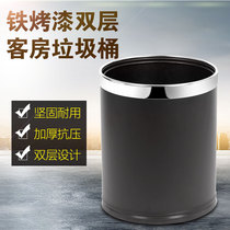 Hotel Guest Room Trash Can Office Flame Retardant Trash Can Hotel Toilet Home Living Room Kitchen Trash Basket