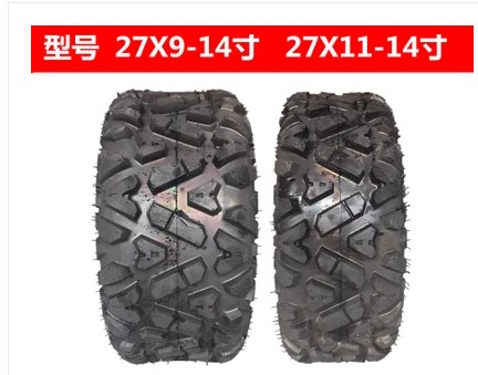 Cardin Car Beach Car Retrofit 14 Inch Tire A Character 27X9-14 27X11-14 Inch Tire Vacuum Tire