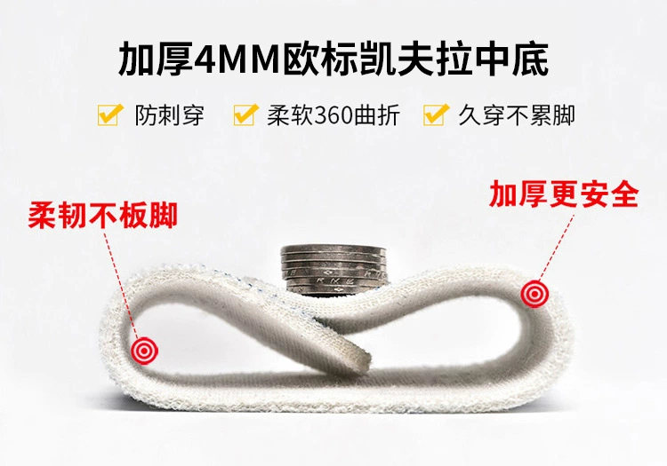 Giày BHLĐ nam nữ mũi thép siêu nhẹ chống dập chống đâm nhẹ thoáng khí giày an toàn bốn mùa giày bảo hộ lao động giày bảo hộ công trường giày bảo hộ the thao nam