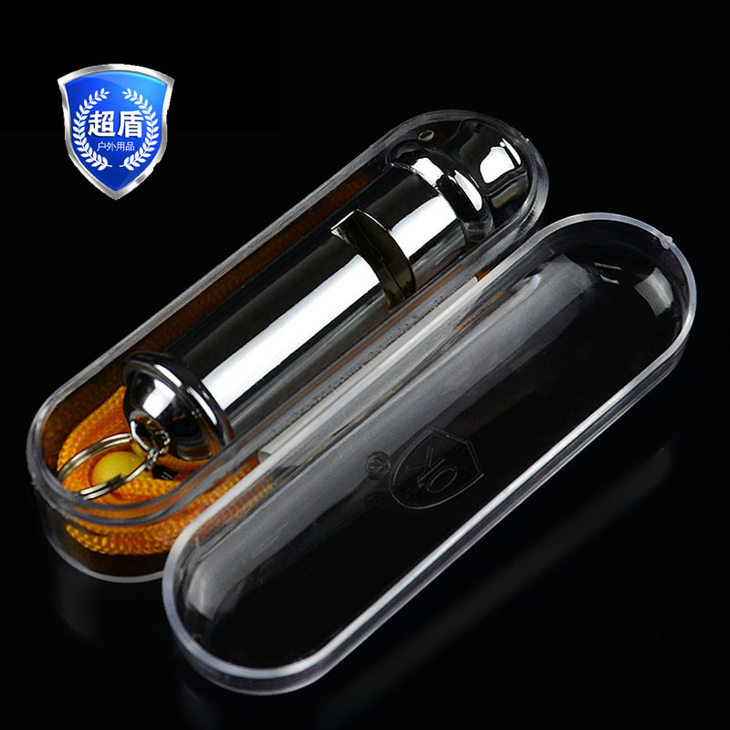 Outdoor Sentinel Protective Supplies High Frequency Lifeguard Sentinel Security Metal Stainless Steel Whistling Camp Travel