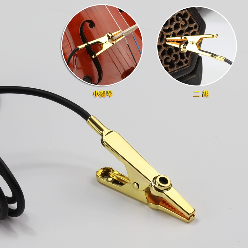 Xác thực tuyệt vời suy nghĩ kim loại tip miệng đón clip độ trung thực cao hai sáo cucurbit lụa violon nhạc cụ - Phụ kiện nhạc cụ dây đàn alice