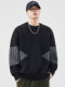 700G Heavy Knitted Sweater Men's Autumn and Winter 2026 New Thickened Warm Splicing Lazy Feeling Sweater Couple