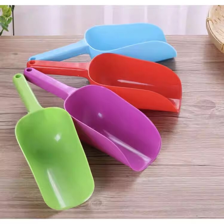 Household Multifunctional Plastic Shovel, Dried Fruit Shovel, Grain Shovel, Flour Rice Shovel, Tea Shovel, Popcorn, Melon Seeds and Peanut Shovel