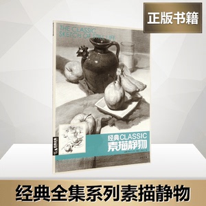 经典全集系列素描静物 杨建飞 著 工艺美术（新）艺术 新华书店正版图书籍 中国书店出版社