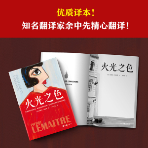 火光之色 (法)皮耶尔·勒迈特(Pierre Lemaitre) 著 余中先 译 现代/当代文学文学 新华书店正版图书籍 文汇出版社