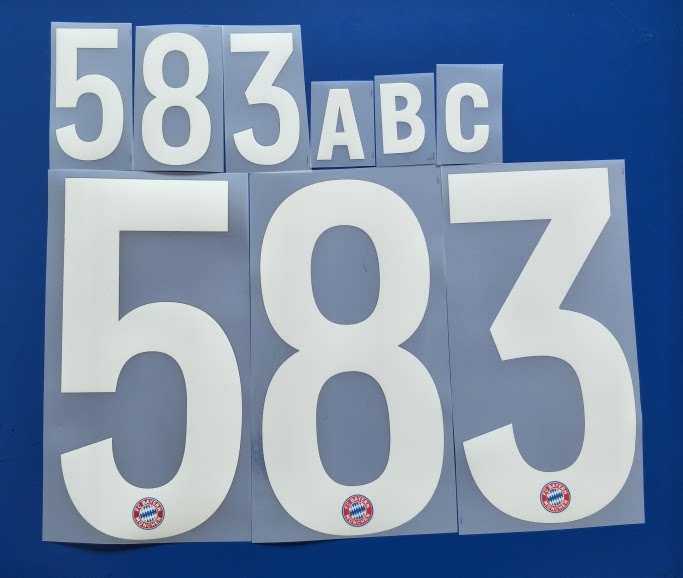 Bayern home 19-20 Bundesliga font Super A quality hot transfer shirt number