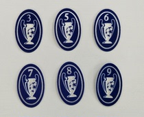 Champions League armband old Model 3 cups 5 cups 6 cups 7 cups 8 cups 9 hot transfer armband