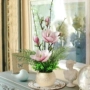 Hoa mộc lan trang trí hoa nhân tạo đặt hoa cắm hoa giả trong phòng khách bàn nhựa hoa trang trí nội thất - Hoa nhân tạo / Cây / Trái cây cây mai giả