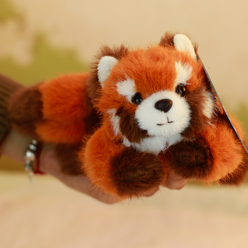 Cuddly Baby Cute Pet Lying Version Kitten Raccoon Red Panda Plush Toy Comfort Doll Gift