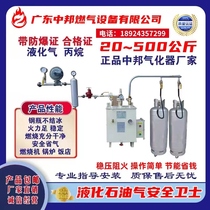 Liquefied gas vaporizer China explosion-proof gasifier propane heating gas furnace vaporizer 20-500 kg vaporizer
