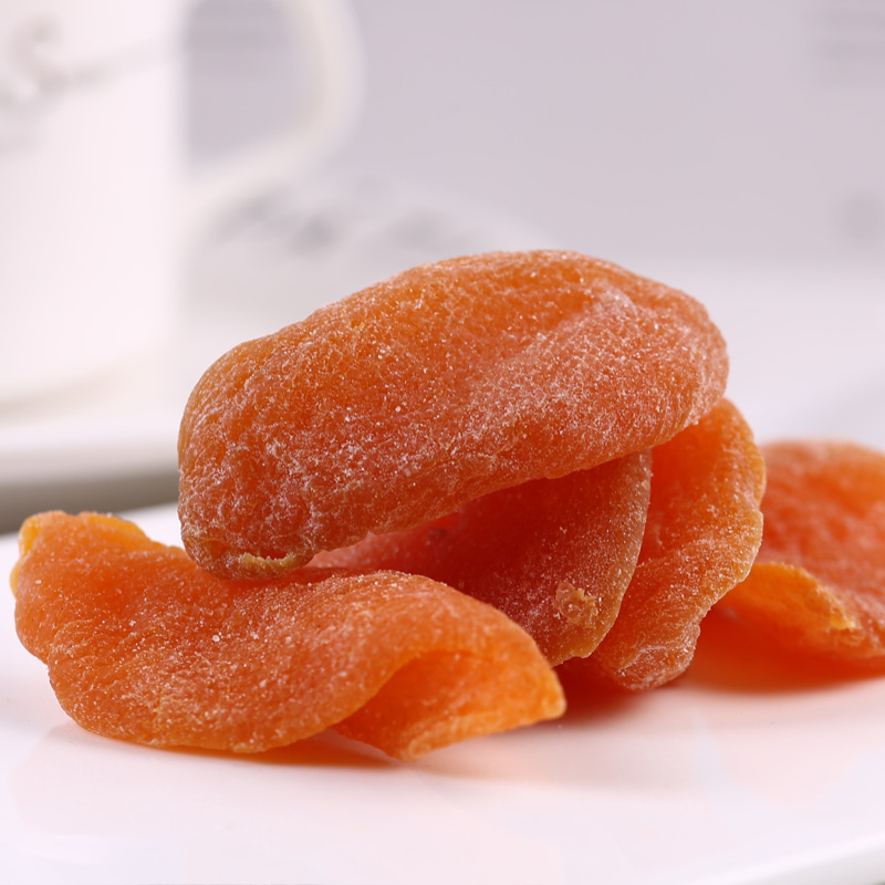 Pregnant women snacks fresh rhubarb peach dried peach dried 500g sweet and sour peach dried yellow peach preserved seedless drying bulk