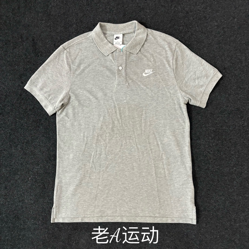 Nike Men's Summer Sports and Leisure Knitted Cotton Polo Shirt Short Sleeve T-Shirt Cj4457-100 Nike Men's Summer Sports and Leisure Knitted Cotton Polo Shirt Short Sleeve T-Shirt Cj4457-100