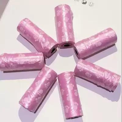 Color garbage bag thickened portable household kitchen wine small plastic bag student dormitory storage artifact multi-function