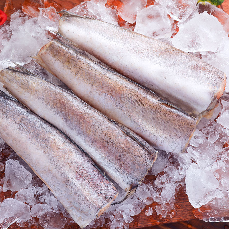 星渔 去头去尾海捕鳕鱼块 净重2.4斤 双重优惠折后￥49.9包邮（拍2件）