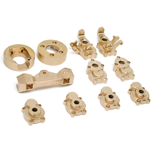 Модель автомобиля, внедорожный внедорожник, модифицированная металлическая радиоуправляемая машина с аксессуарами, умеет карабкаться