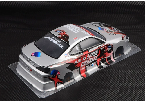 1:10 Скорость оболочка автомобиля Дрифтируя король автомобиль оболочка HSP94123 вишневый цветок D3 D4 Drifting Model Model Car Shell Lamp Lamp Wing