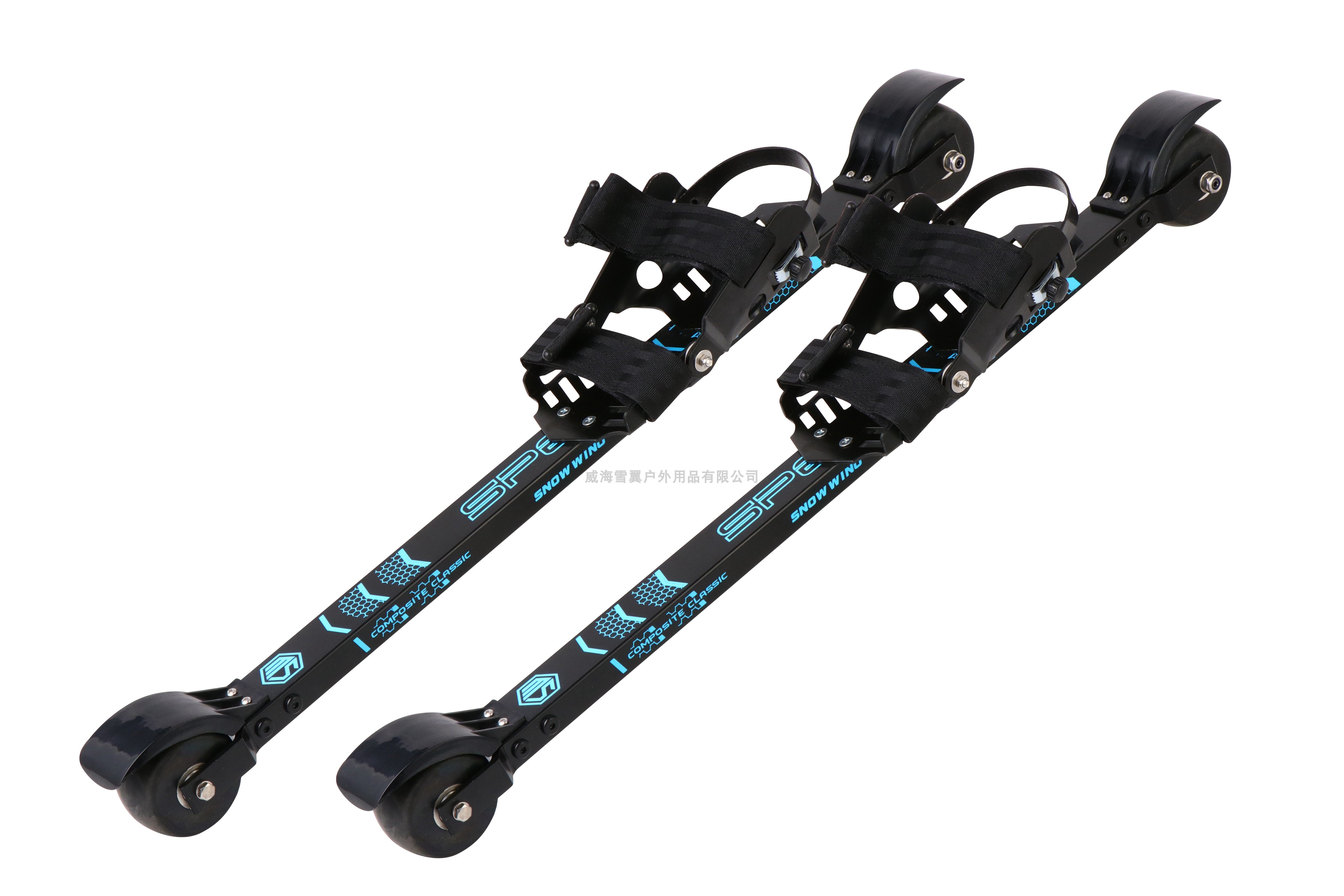Traditional style aerial aluminum dryland snowboard double board land cross-country snowboard pulley dry land pulley suit