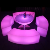 Светодиодный светообразный дуговый стул Комбинированность открытого водонепроницаемого повседневного кресла Clear Bar Ktv Fashion Creative Coffee Stul Stool