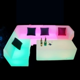 Коробка KTV красочный световой диван излучает сидень