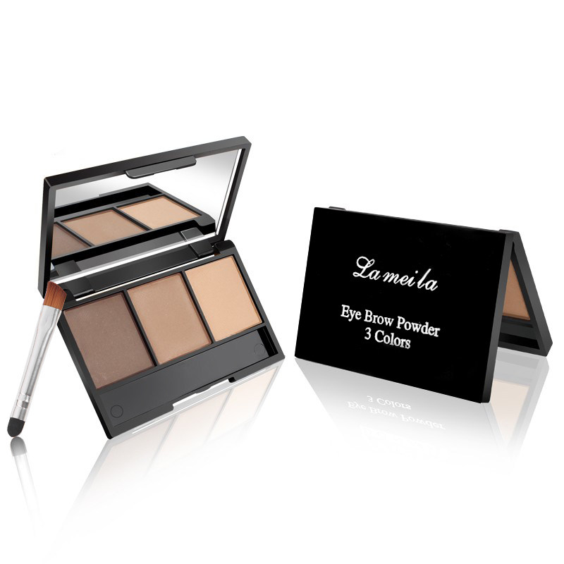 Brow-pink waterproof perspiration is not fainting nature not to fall off the color beginner sloth beginner-to-be-raised eyebrows brush with color makeup