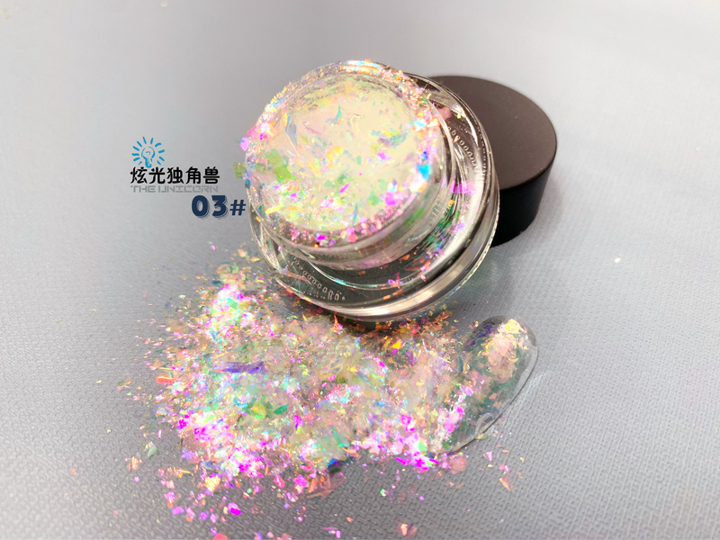 Pink King Selection [Dazzling Unicorn Series] Dazzling Unicorn Nail Art Shop Special Ultra-Thin Opal Powder