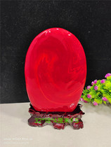 Uruguay Blood Stone original stone collection red Feng Shui Town House Red Jasper ornaments strange stone ornaments stone ornamental stone