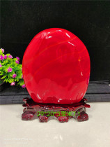  Value-added South African chicken blood red jasper agate rough ornamental stone Mineral crystal home strange stone decoration natural stone