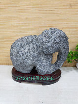  New product Ancient pottery stone Lingbi stone Willow rock Original stone Strange stone modeling stone Antique frame decoration Study collection