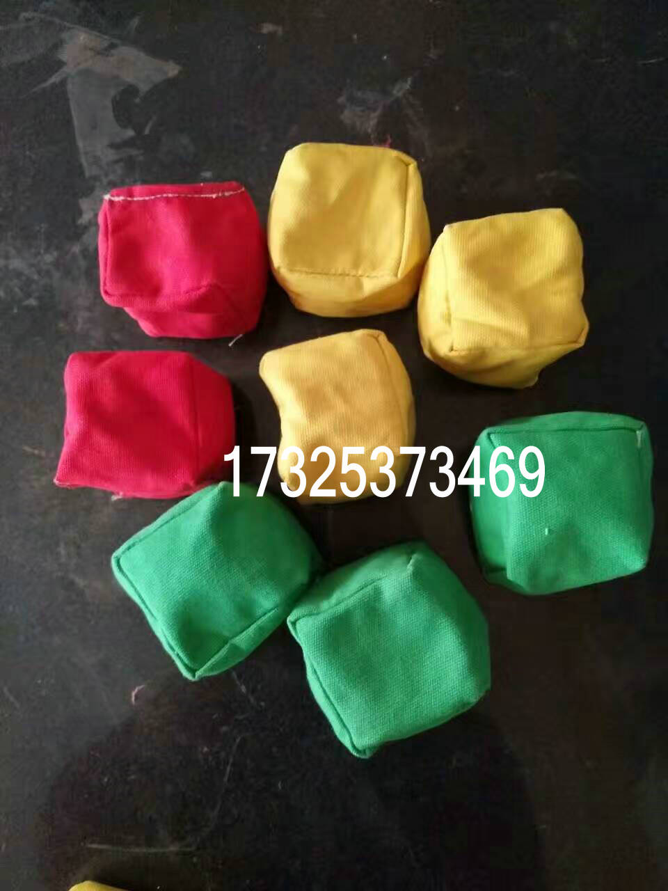 Children Handmade Sandbag Kicks shuttlecock Kindergarten Elementary School Students Canvas Buckwheat Lose Sandbag Toys Anti-Slip Anti Slip-Taobao