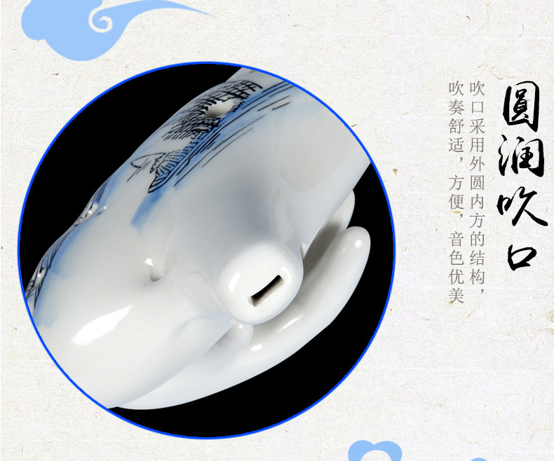 Người mới bắt đầu đích thực Ocarina sáu lỗ AC Ocarina 6 lỗ 12 lỗ Alto C nhạc cụ dân tộc chuyên nghiệp trẻ em Tao Shu các loại đàn cổ cầm