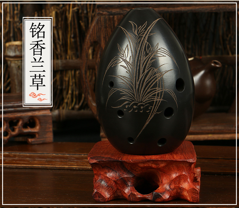 Bảy ngôi sao, tám lỗ, hình dạng quả lê, người mới bắt đầu, người lớn, bắt đầu, thực hành, đồ gốm, chơi, tự học, dụng cụ quốc gia, Ocarina đàn nhị hồ
