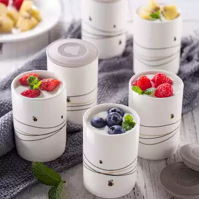 Bear yogurt machine accessories ceramic sub-cup SNJ-C10H1 SNJ-B10K1 yogurt sub-cup sub-cup 4