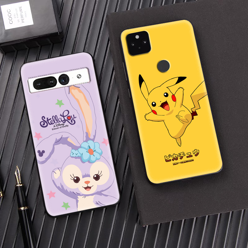 Suitable for Googlepixel7A Mobile Phone Case, Bear Google Pixel8 Protective Case 2Xl/5Xl Anti-Fall 4A 4g Silicone Japanese Cartoon Popular Men's and Women's Models