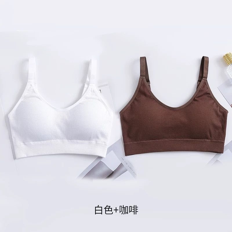 Các womens áo ngực lại thay đổi nội dung thể thao corset phủ mới thép miễn nhẫn tụ tập với không-sill vest kiểu áo ngực loại miếng đệm sling sinh viên áo ngực.