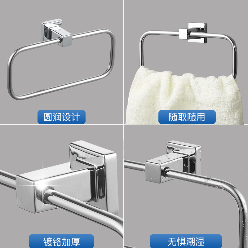 TOTO YT404KS4R Natural Wood Towel Bar - Fina Beige Finish, Aluminum Bar With Wood Brackets