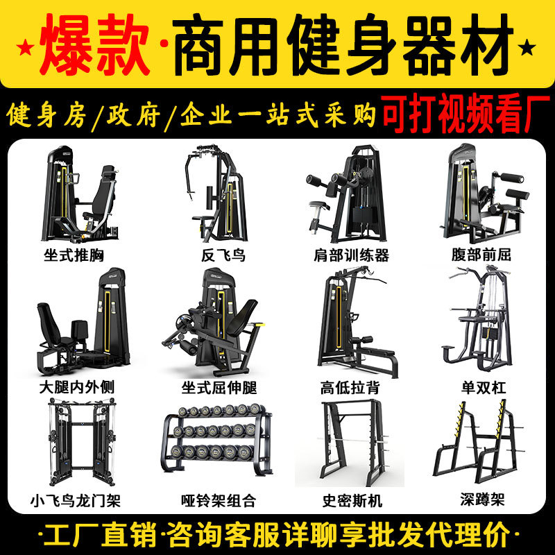 Fitness Equipment, Gym-Specific Equipment, a Complete Set of Commercial Butterfly Machines, Chest and Leg Comprehensive Strength Training Equipment Fitness Equipment, Gym-Specific Equipment, a Complete Set of Commercial Butterfly Machines, Chest and Leg Comprehensive Strength Training Equipment