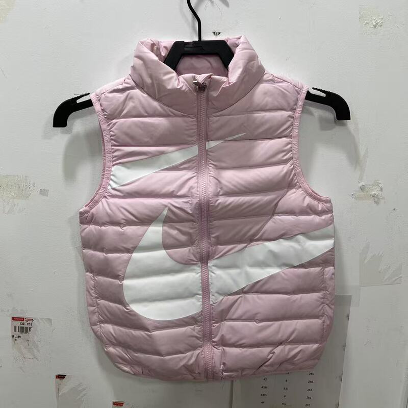 Nike Kidsren's down Vest Winter down Vest for Boys and Girls Warm Vest Jacket Fv2520