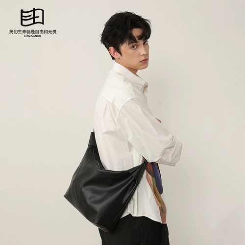 Дизайнерская вместительная и большая сумка через плечо подходит для мужчин и женщин для отдыха, тренд сезона