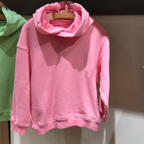 Spot childrens clothing with custom 20 spring new male and female children candy color pullover hooded sweater CX 1KBE10260