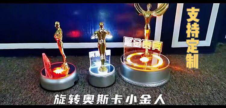 Bar Rotation Little Gold Man table Swivel Wine Seat Nightclub KTV New Stay Cards to Tucustomize Luminous Signs