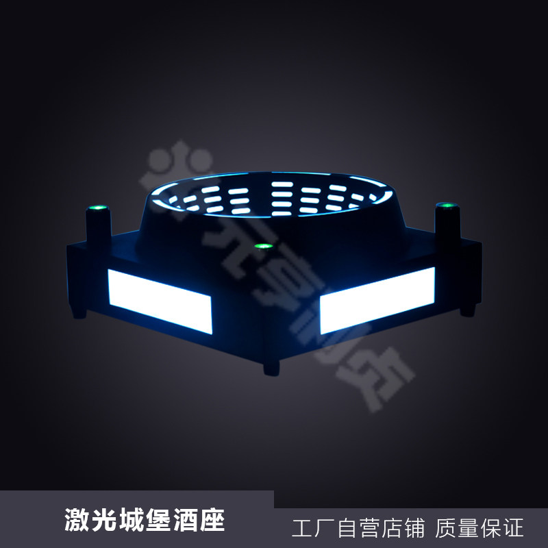 Laser bar nightclub luminous spades A champagne king creative decoration bar KTV wine display wine holder can be customized